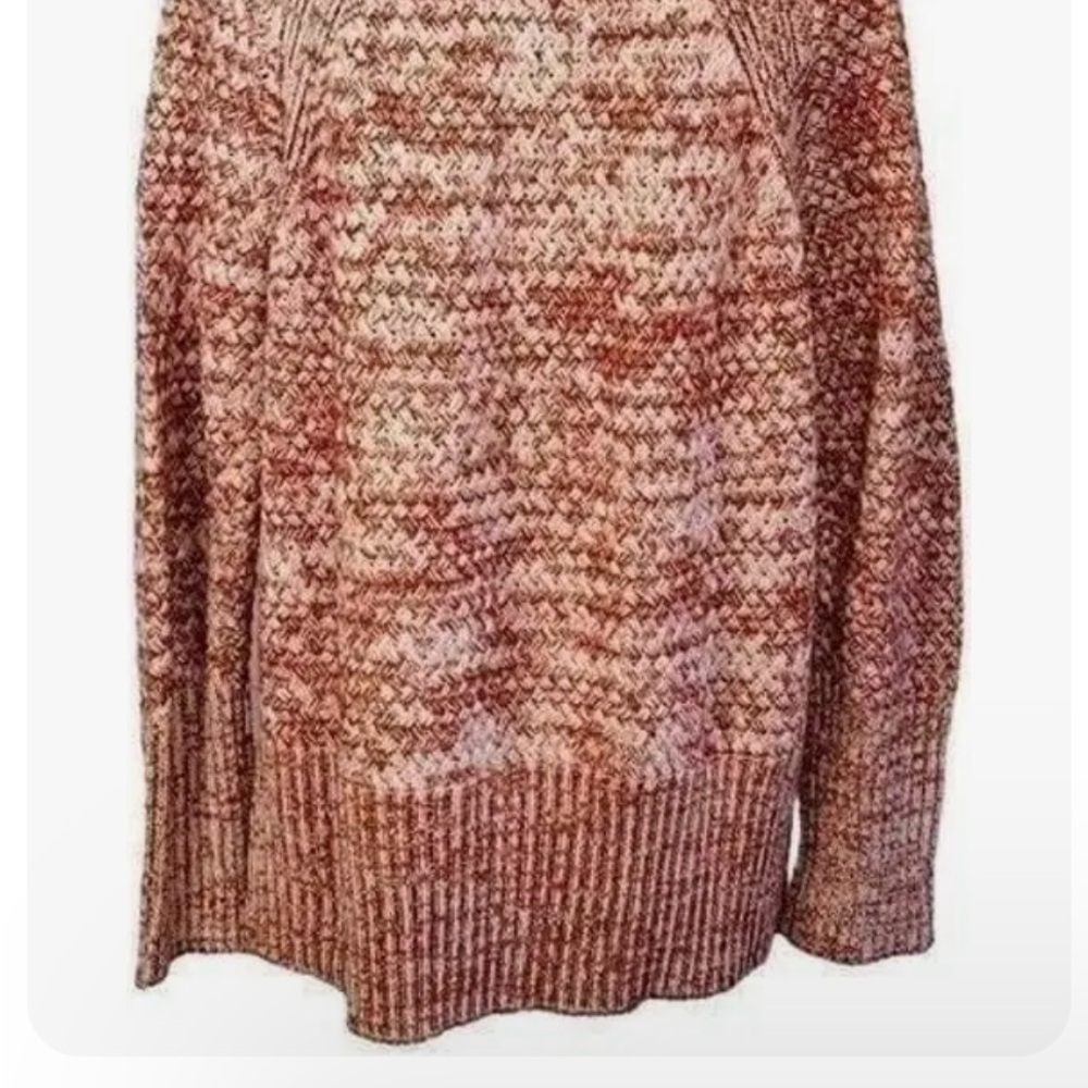 Universal Thread Marled Orange/White Cotton Blend… - image 4